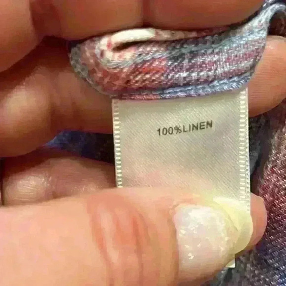 Peter Millar Men’s Short Sleeve Button Down Shirt Size XL 100% Linen Beachy - Picture 3 of 7